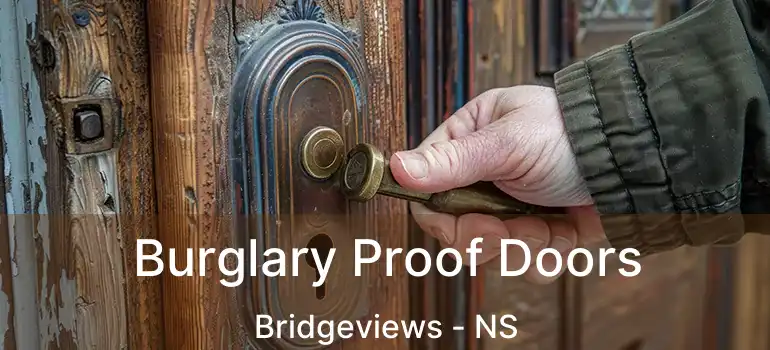  Burglary Proof Doors Bridgeviews - NS