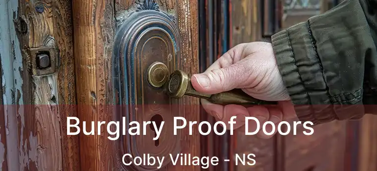  Burglary Proof Doors Colby Village - NS