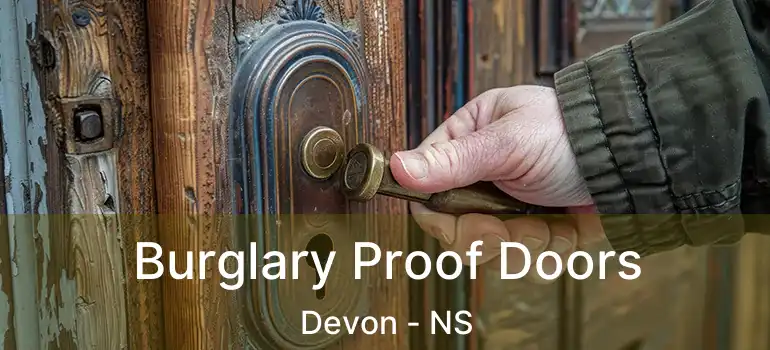  Burglary Proof Doors Devon - NS