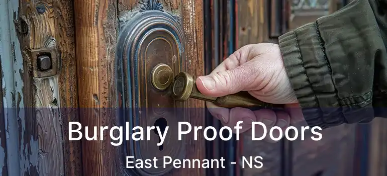  Burglary Proof Doors East Pennant - NS