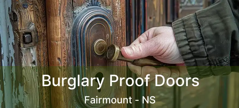  Burglary Proof Doors Fairmount - NS