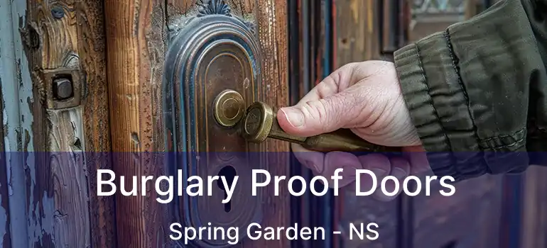  Burglary Proof Doors Spring Garden - NS