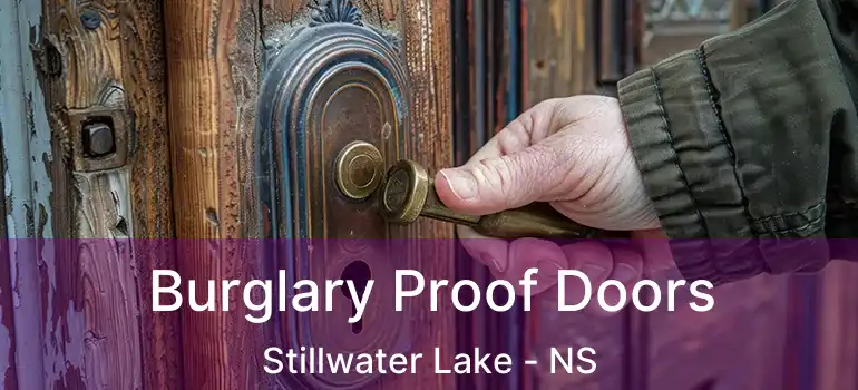  Burglary Proof Doors Stillwater Lake - NS