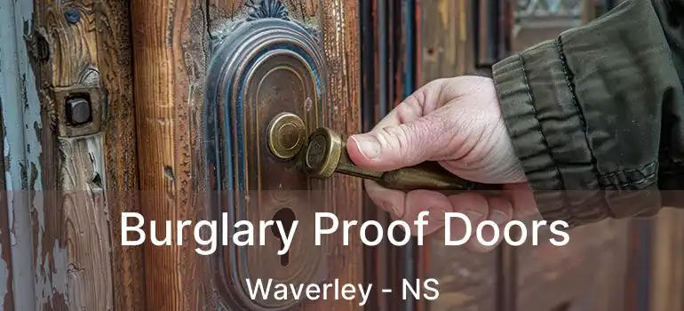  Burglary Proof Doors Waverley - NS