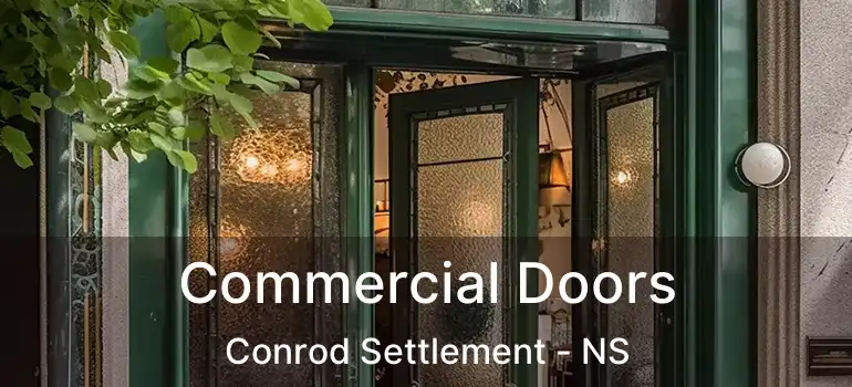  Commercial Doors Conrod Settlement - NS