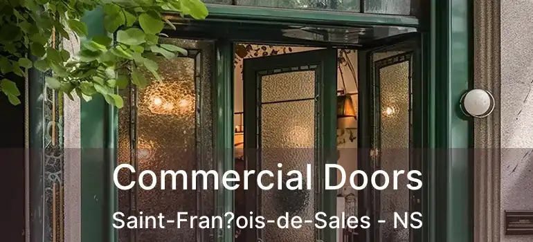  Commercial Doors Saint-Fran?ois-de-Sales - NS