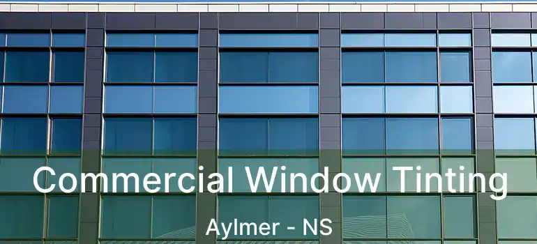  Commercial Window Tinting Aylmer - NS