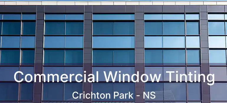  Commercial Window Tinting Crichton Park - NS