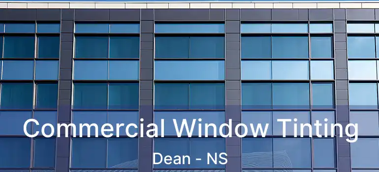  Commercial Window Tinting Dean - NS