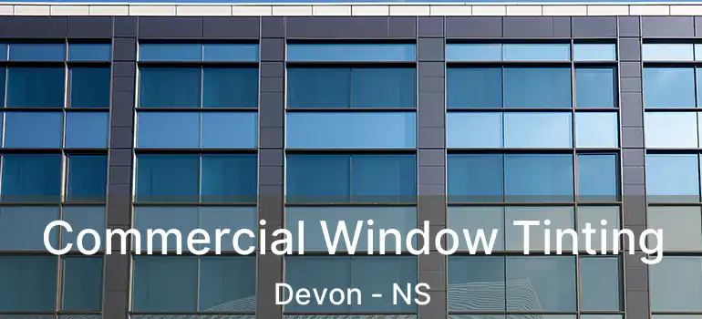  Commercial Window Tinting Devon - NS