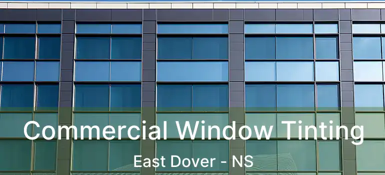  Commercial Window Tinting East Dover - NS