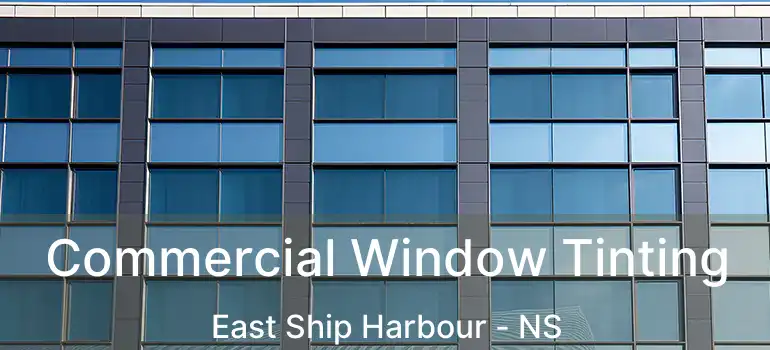  Commercial Window Tinting East Ship Harbour - NS