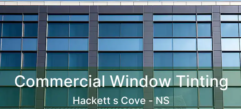  Commercial Window Tinting Hackett s Cove - NS