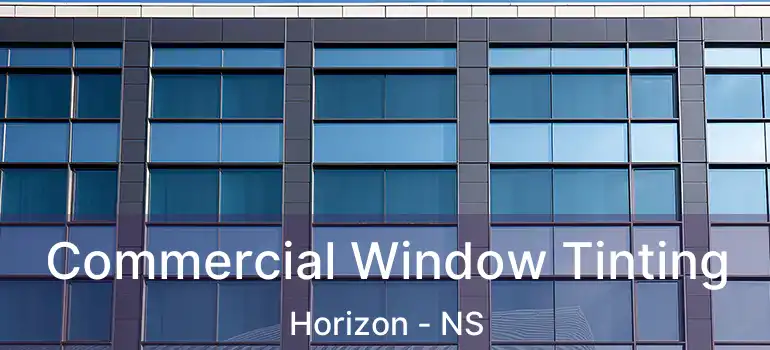  Commercial Window Tinting Horizon - NS