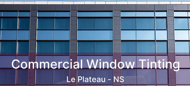  Commercial Window Tinting Le Plateau - NS