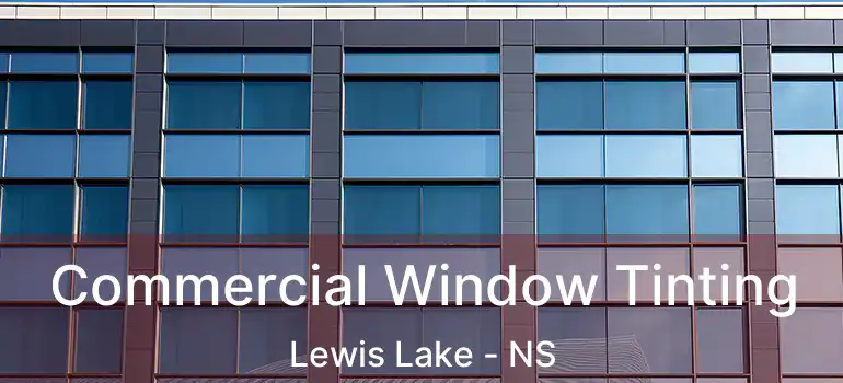  Commercial Window Tinting Lewis Lake - NS