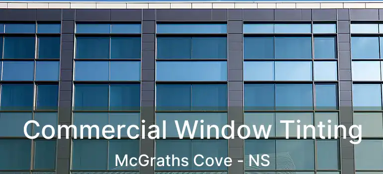  Commercial Window Tinting McGraths Cove - NS