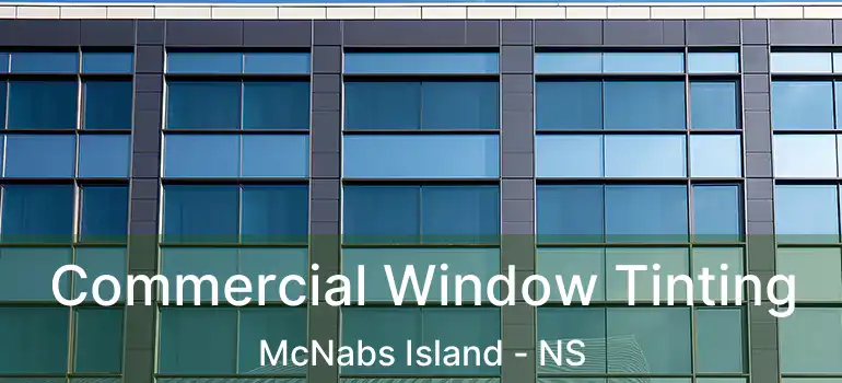  Commercial Window Tinting McNabs Island - NS