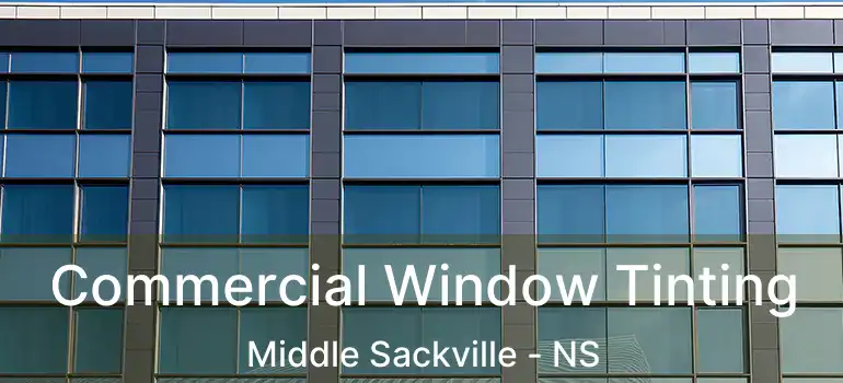  Commercial Window Tinting Middle Sackville - NS