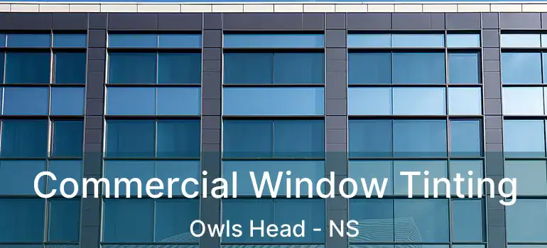  Commercial Window Tinting Owls Head - NS