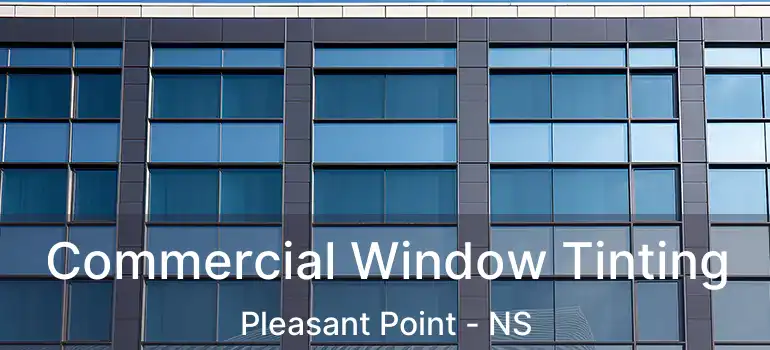  Commercial Window Tinting Pleasant Point - NS