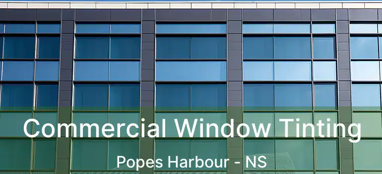  Commercial Window Tinting Popes Harbour - NS