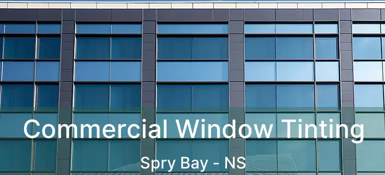  Commercial Window Tinting Spry Bay - NS