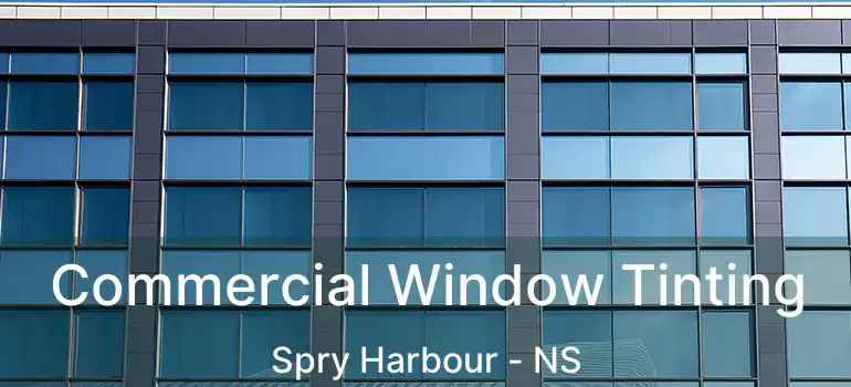  Commercial Window Tinting Spry Harbour - NS