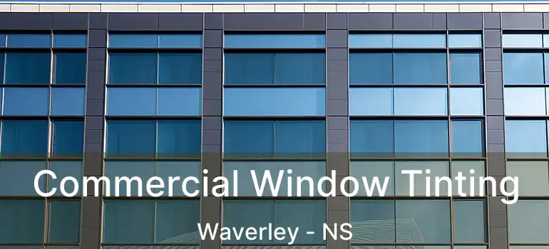  Commercial Window Tinting Waverley - NS