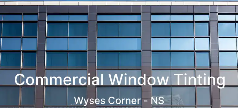  Commercial Window Tinting Wyses Corner - NS