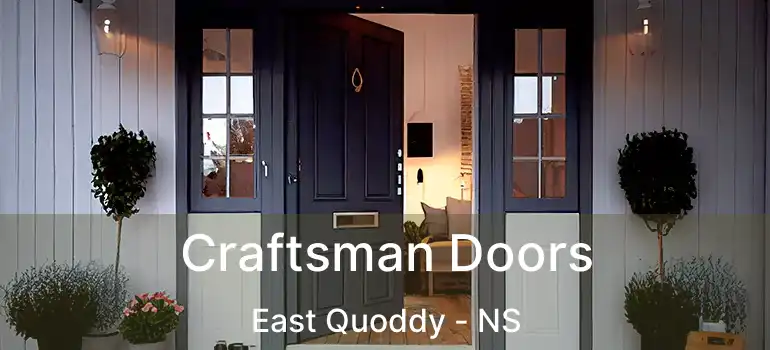  Craftsman Doors East Quoddy - NS