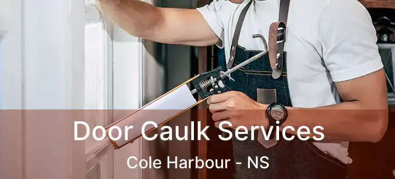  Door Caulk Services Cole Harbour - NS