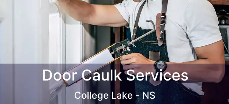  Door Caulk Services College Lake - NS