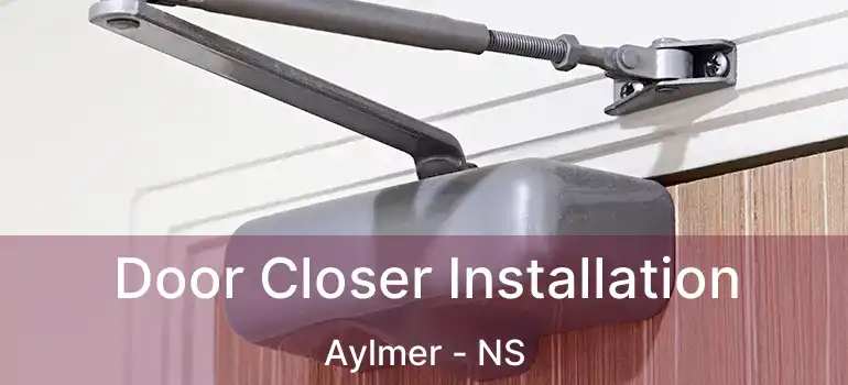  Door Closer Installation Aylmer - NS