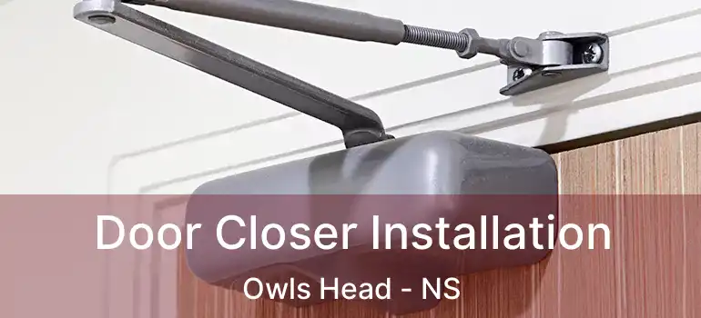  Door Closer Installation Owls Head - NS