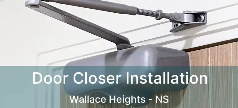  Door Closer Installation Wallace Heights - NS