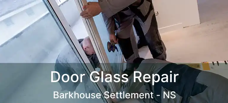  Door Glass Repair Barkhouse Settlement - NS