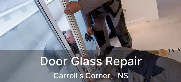  Door Glass Repair Carroll s Corner - NS