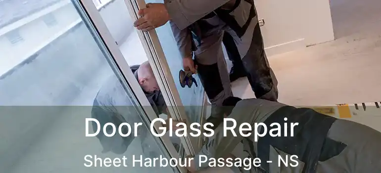  Door Glass Repair Sheet Harbour Passage - NS