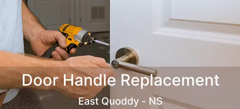  Door Handle Replacement East Quoddy - NS