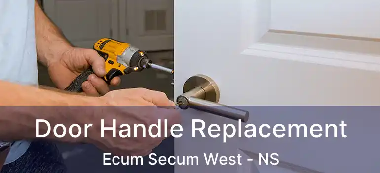  Door Handle Replacement Ecum Secum West - NS