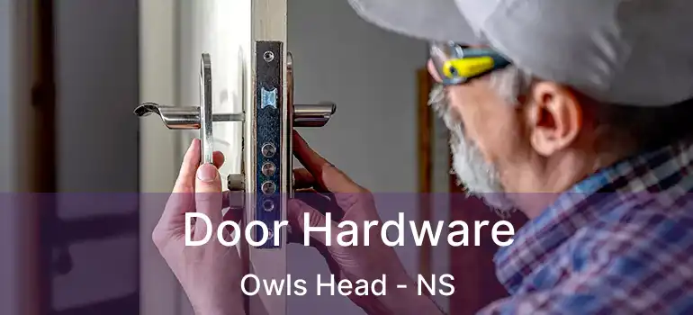  Door Hardware Owls Head - NS