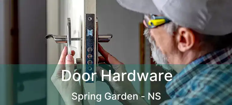  Door Hardware Spring Garden - NS