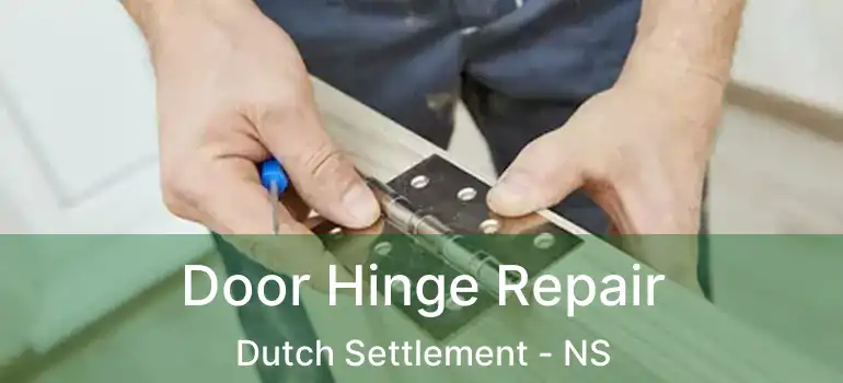  Door Hinge Repair Dutch Settlement - NS