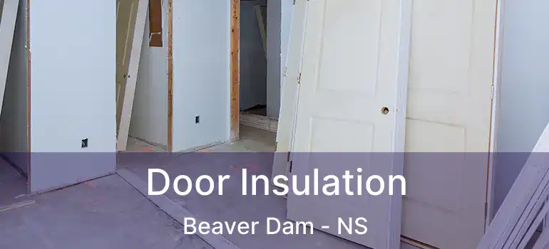  Door Insulation Beaver Dam - NS