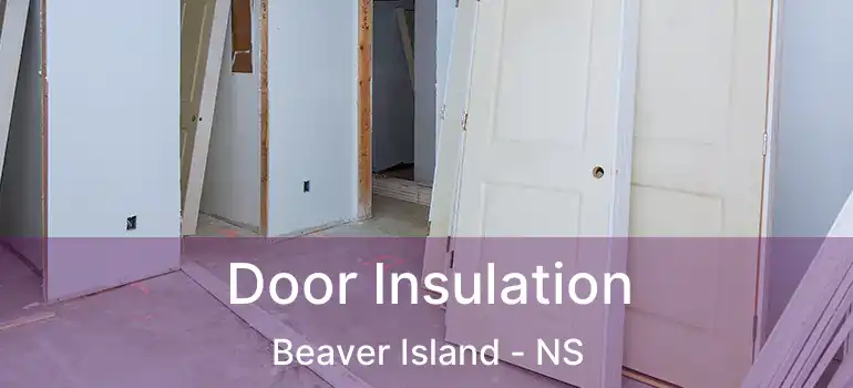  Door Insulation Beaver Island - NS