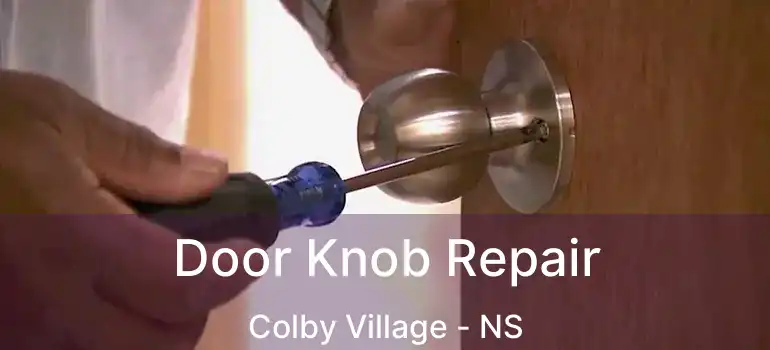  Door Knob Repair Colby Village - NS