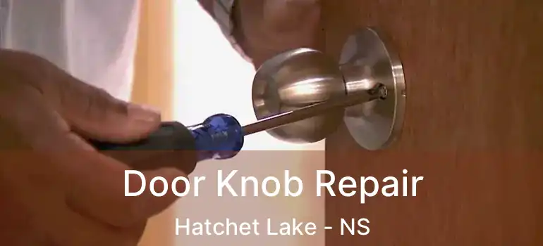  Door Knob Repair Hatchet Lake - NS