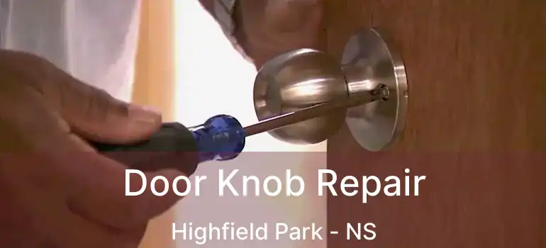  Door Knob Repair Highfield Park - NS