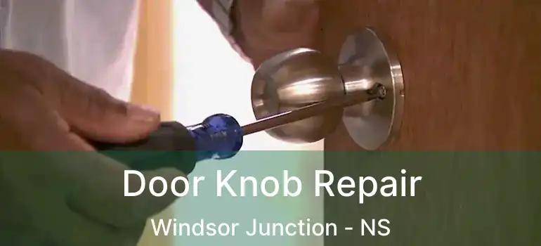  Door Knob Repair Windsor Junction - NS